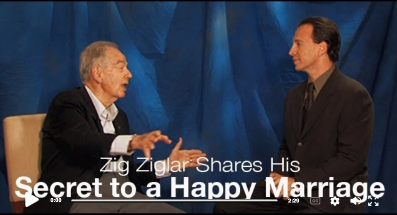 Zig Ziglar: The Secret To A Successful Marriage - Part 1
